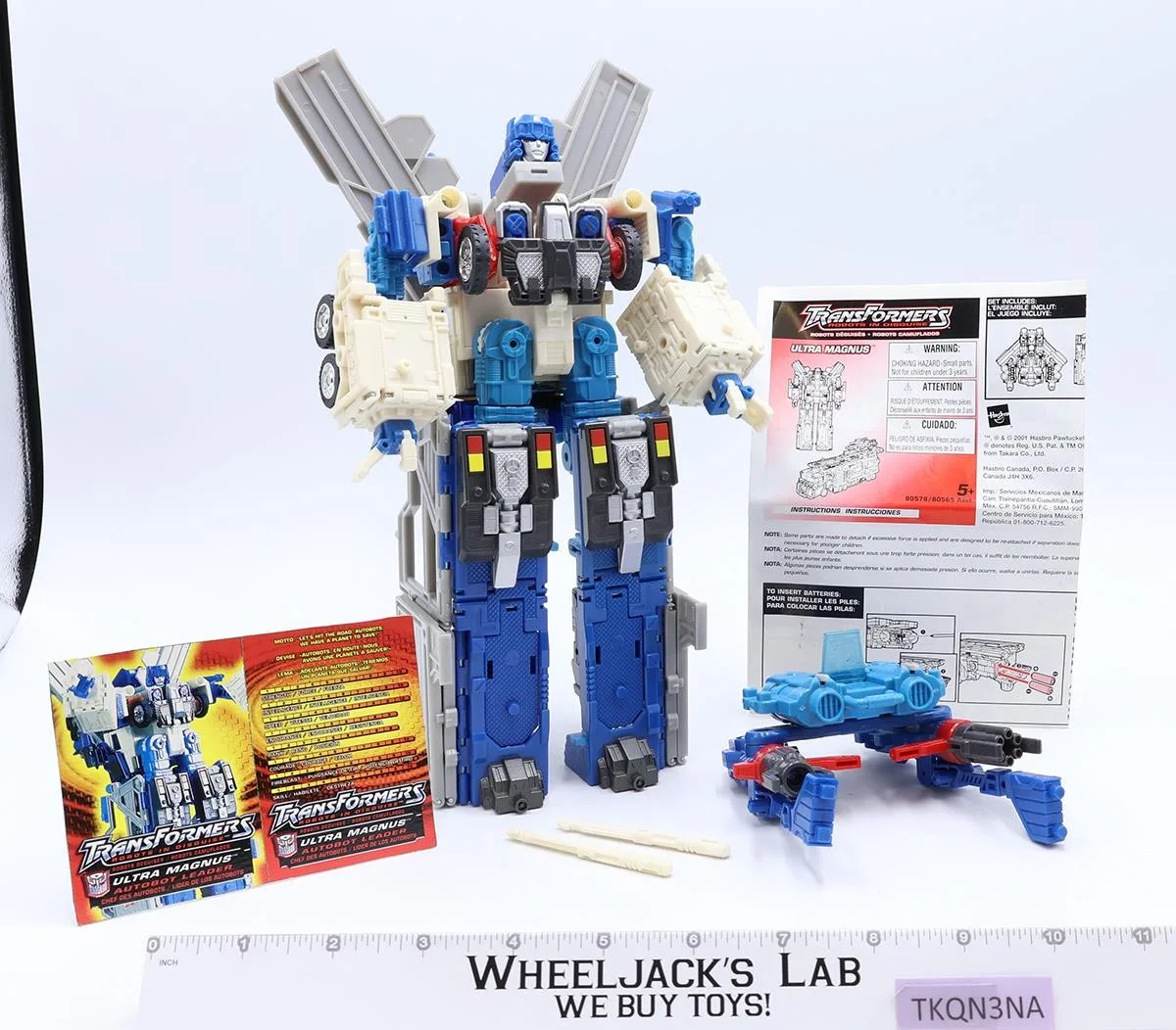 Ultra Magnus Complete Transformers Robots in Disguise 2001 Hasbro Action Figure