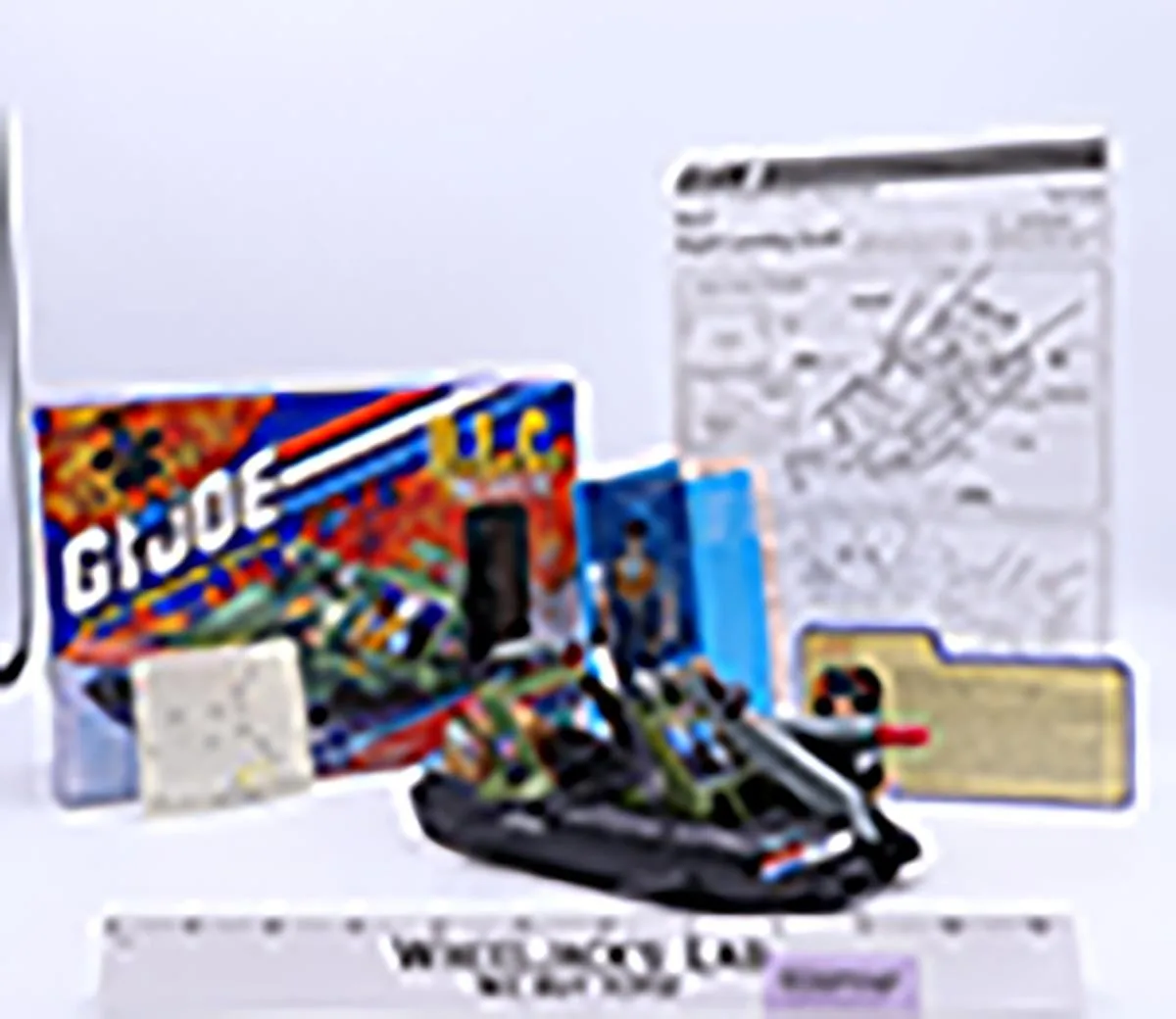 NLC Night Landing Craft 100% Complete W/ Box GI Joe 2001 Hasbro Vehicle