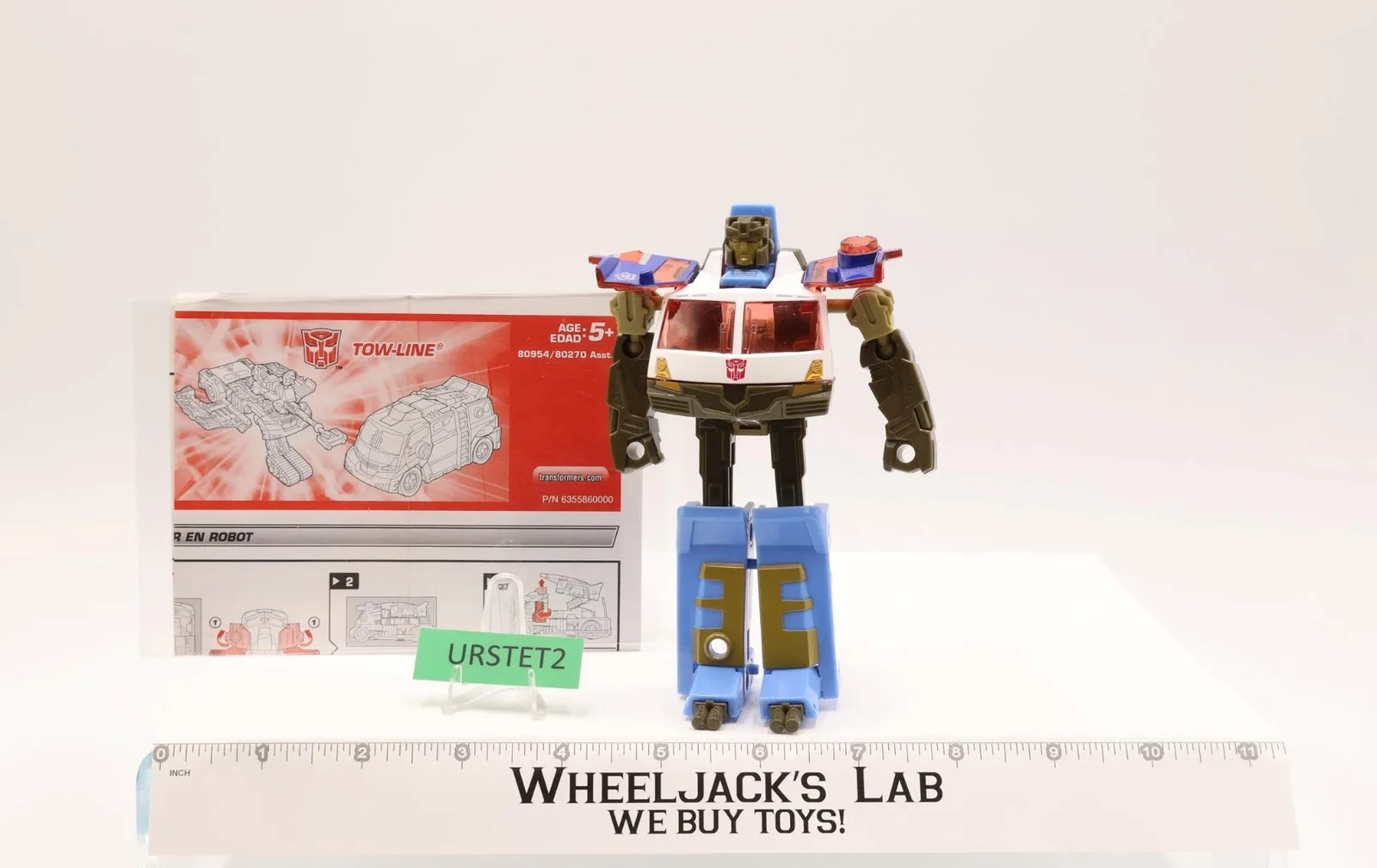 Towline Deluxe Class Transformers Energon 2004 Hasbro Action Figure