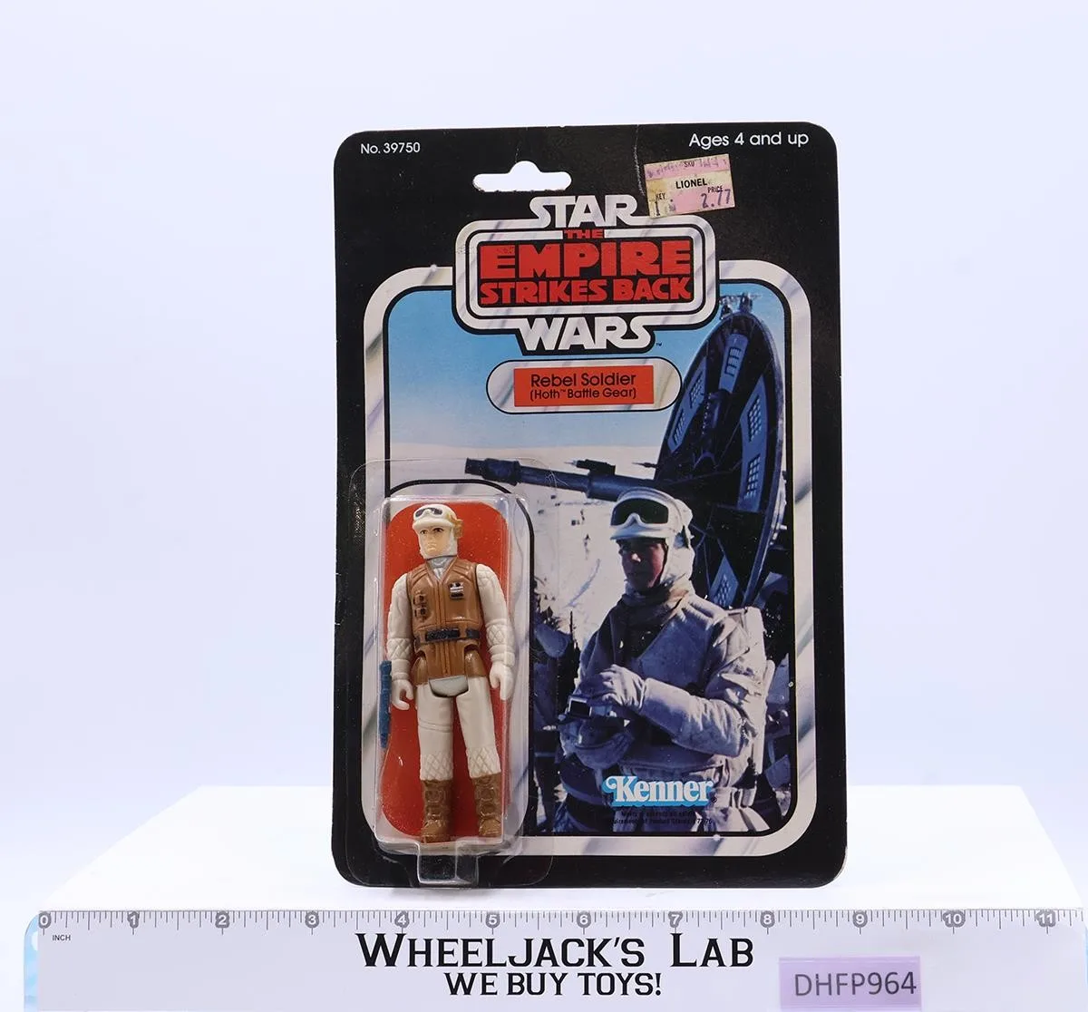 Rebel Soldier Hoth Battle Gear 31 Back-B Star Wars ESB 1980 Kenner NEW SEALED