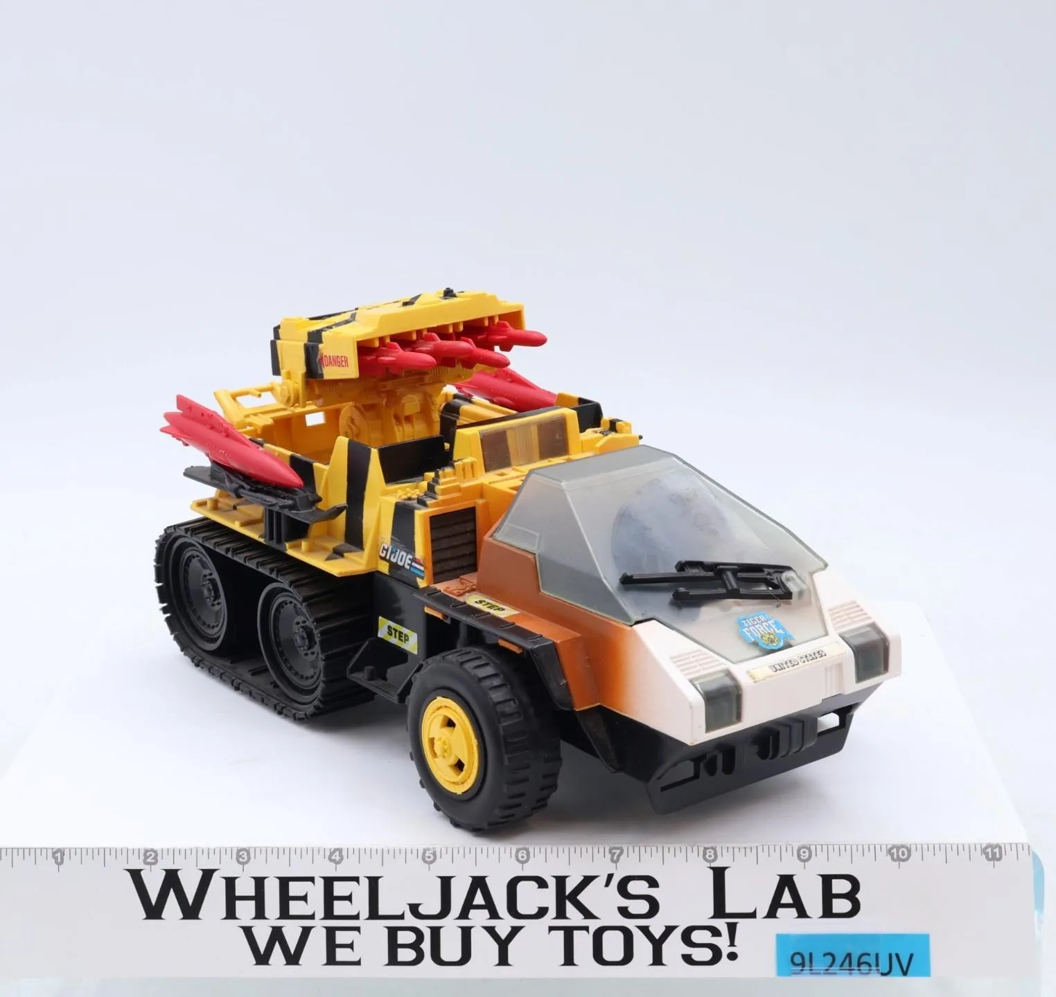 Tiger Cat 100% Complete GI Joe Tiger Force 1988 Hasbro Action Figure Vehicle