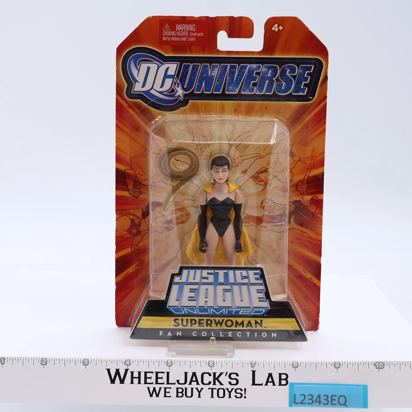 Superwoman DC Justice League Unlimited 2008 Mattel Action Figure NEW SEALED