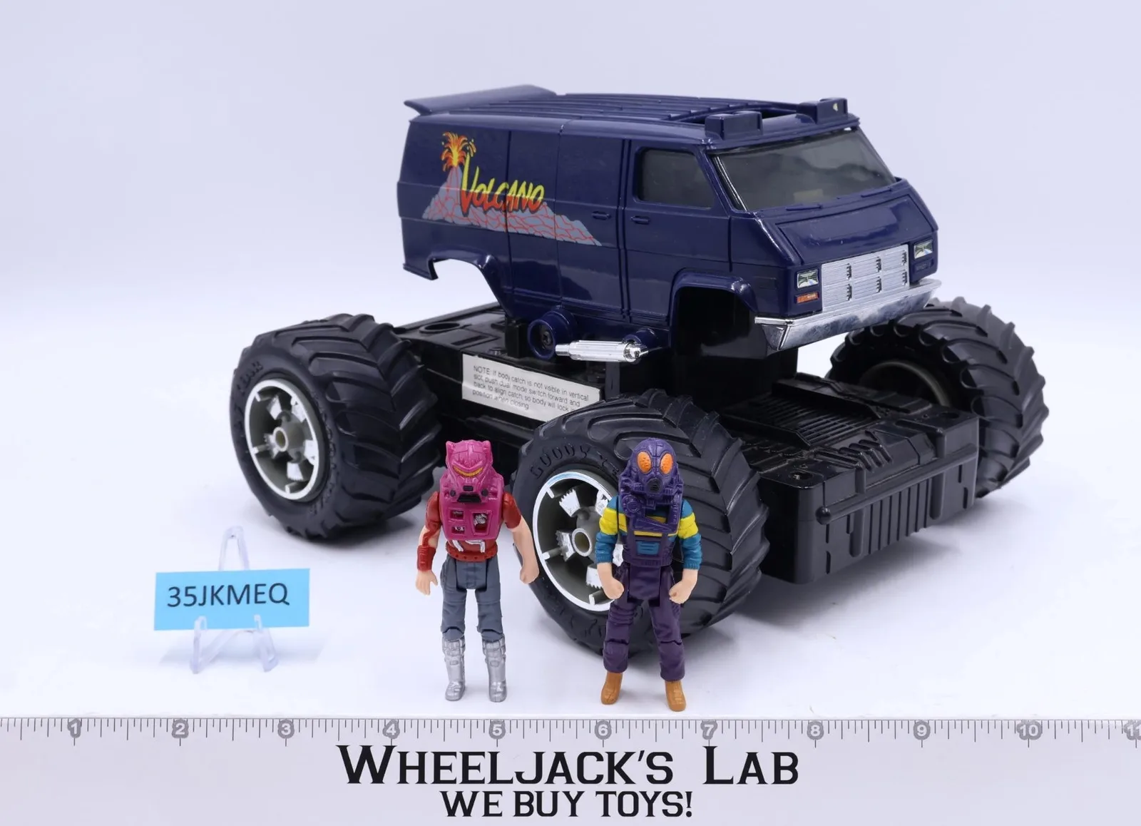 Volcano W/Trakker & LaFleur MASK M.A.S.K. 1986 Kenner Action Figure Vehicle