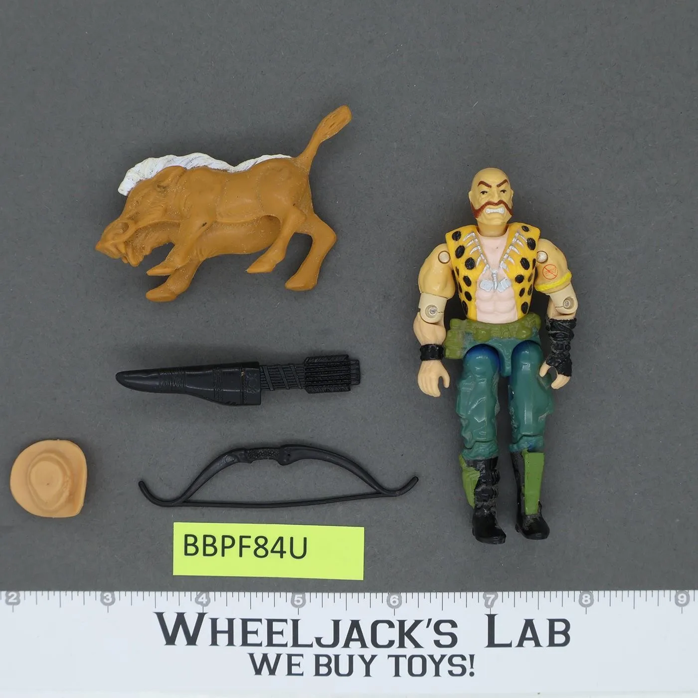 Gnawgahyde V1 G.I. Joe 1989 Hasbro Vintage Action Figure
