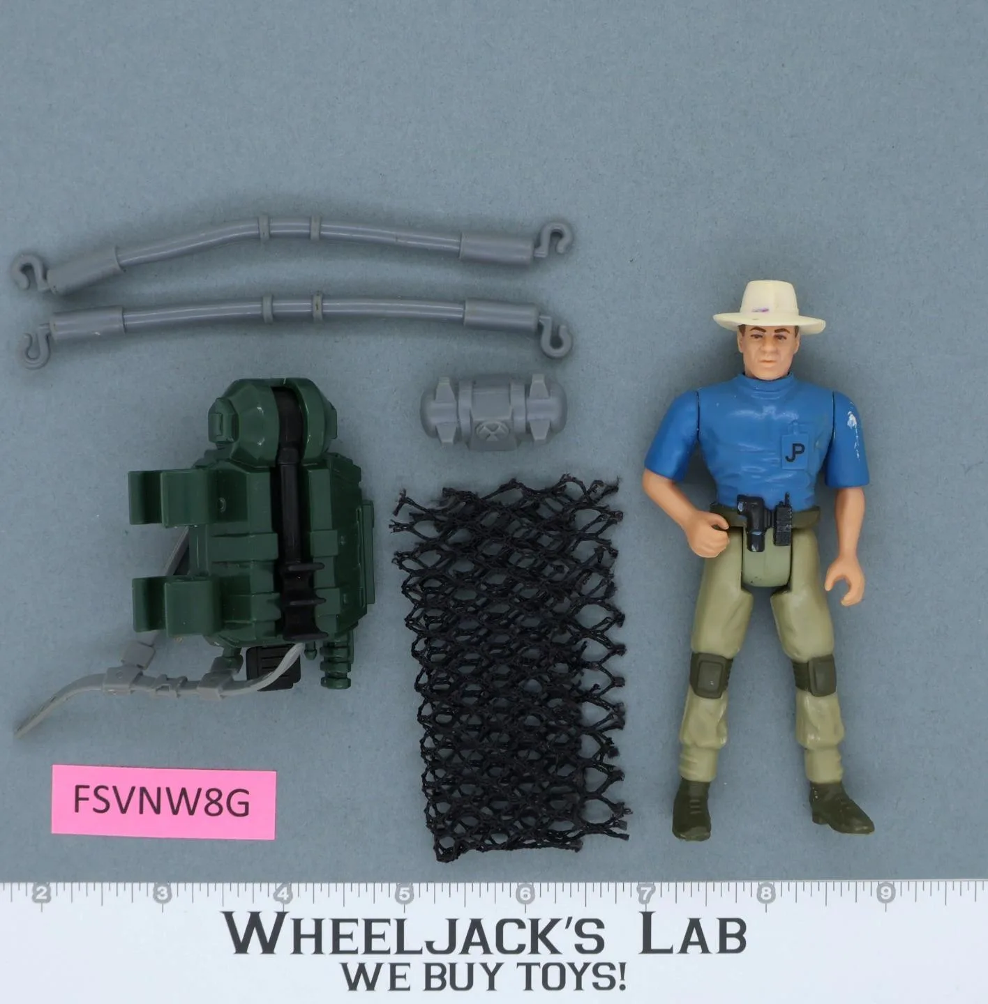 Dr. Alan Grant Jurassic Park Series I 993 Kenner Vintage Action Figure
