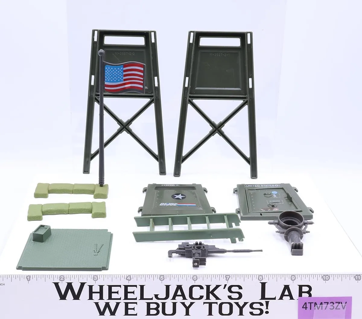 Watch Tower 100% Complete 1984 G.I. Joe Hasbro Action Figure Vintage