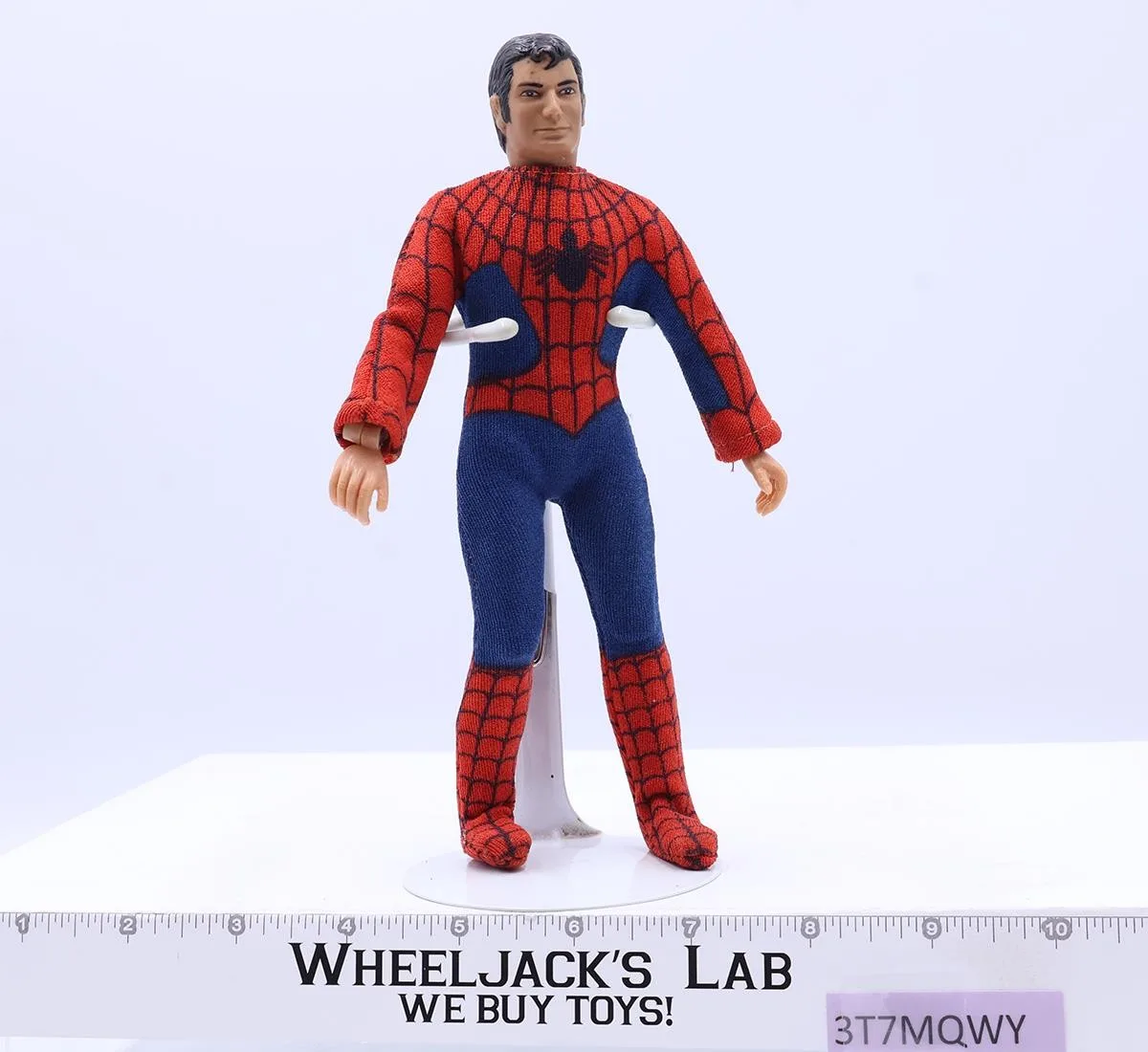 Spiderman Marvel Universe 8" Mego Version 2 Original 1974 Vintage Action Figure