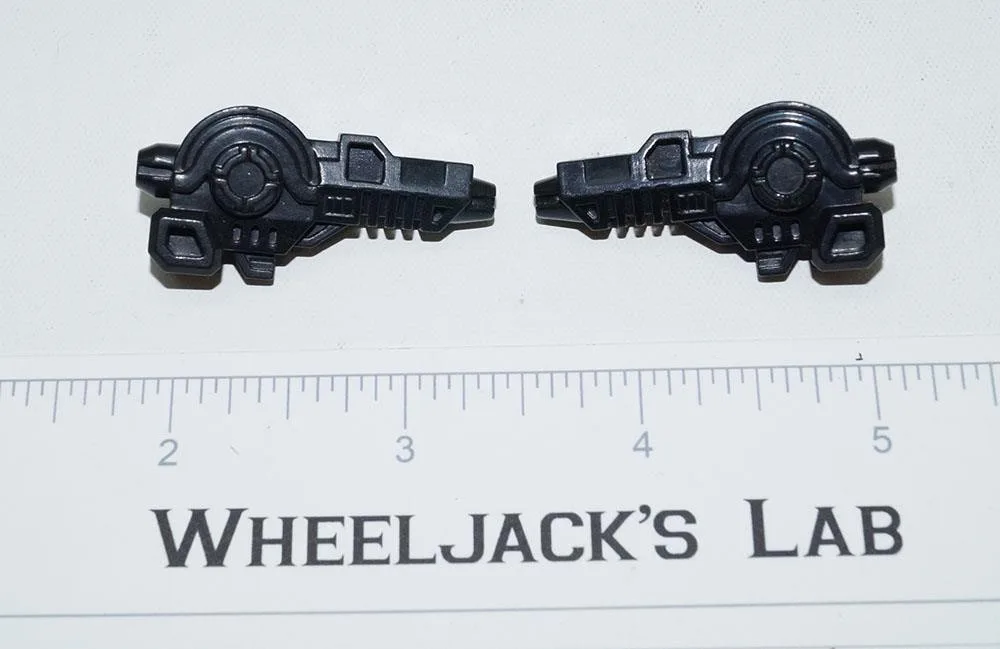 Defensor Groove Lasers Guns Pair 1986 Vintage G1 Transformers Action Figure