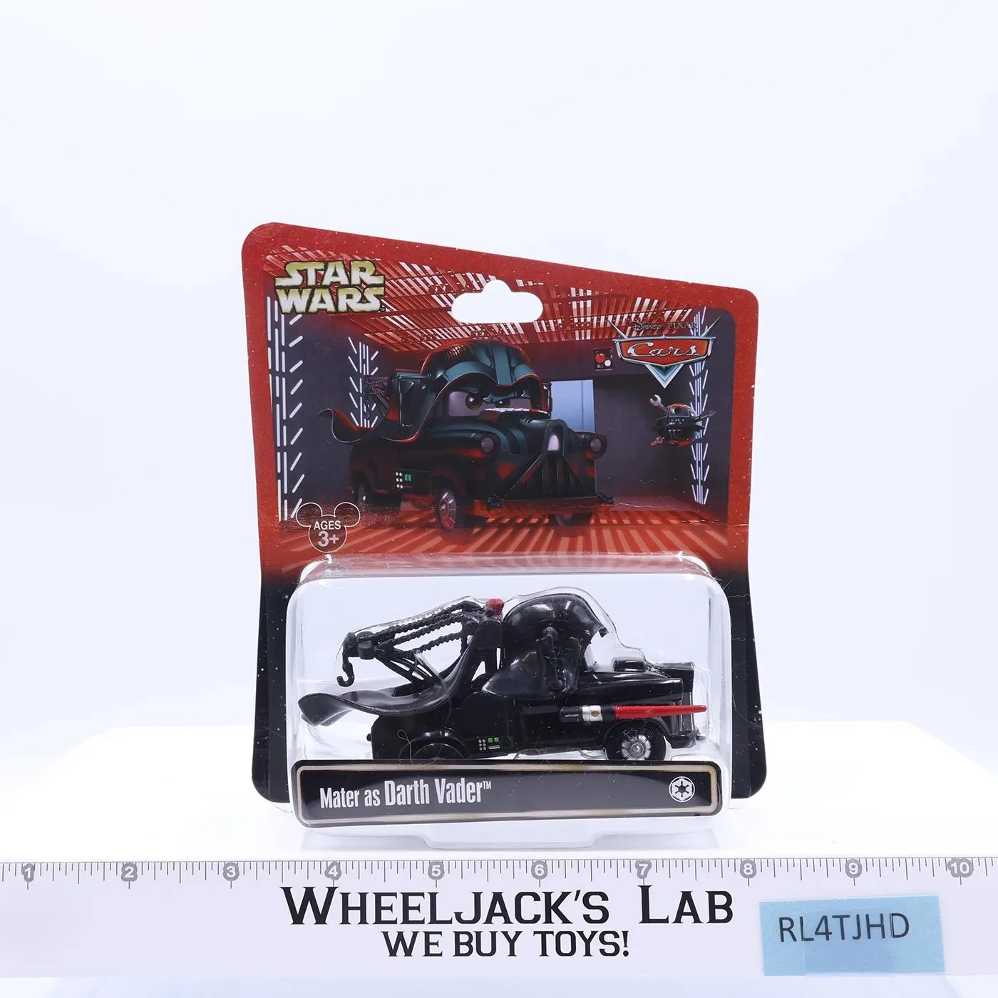 Disney Pixar Car Star Wars Mater as Darth Vader 2013 NEW SEALED