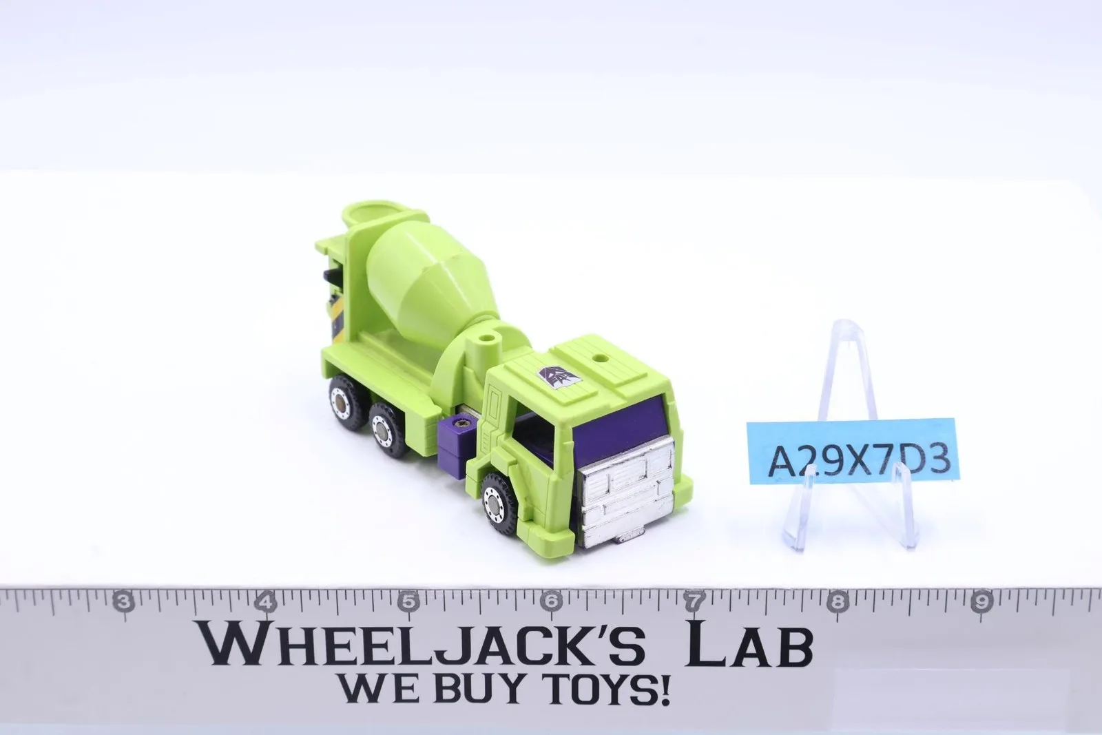 Mixmaster Devastator 1985 Hasbro G1 Transformers Cement Mixer Action Figure