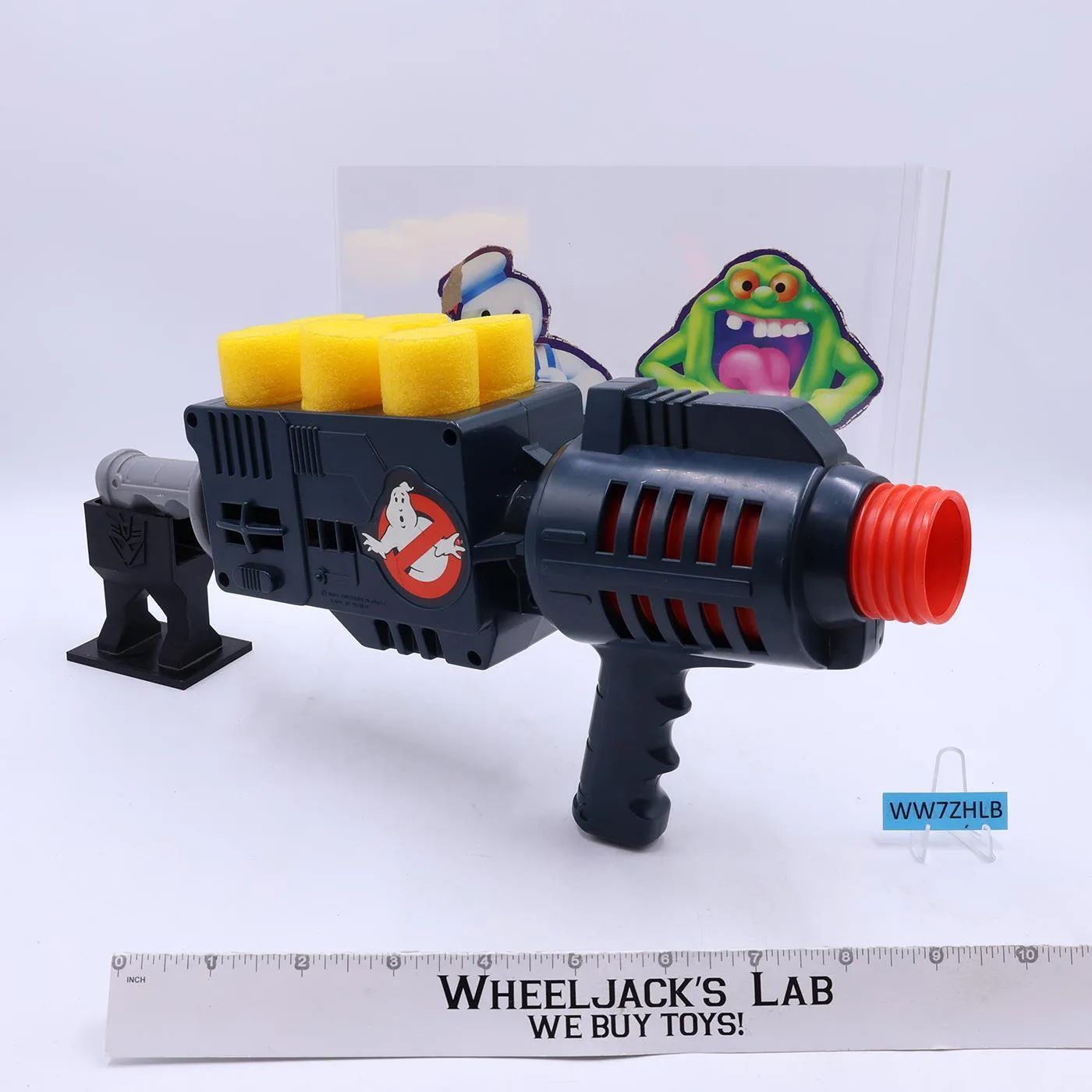 Ghost Popper W/ Targets The Real Ghostbusters 1984 Kenner Vintage WORKS