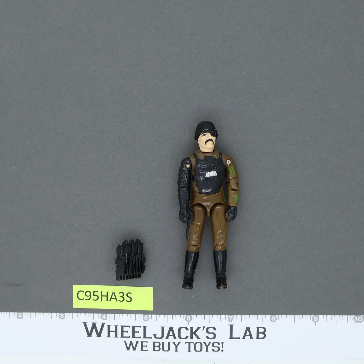 Major Bludd V1 G.I. Joe 1983 Hasbro Vintage Action Figure