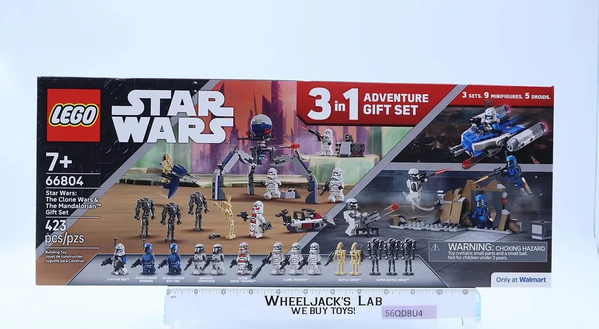 #66804 3 In 1 Adventure Gift Set Lego Walmart Excl. 2025 Star Wars NEW SEALED