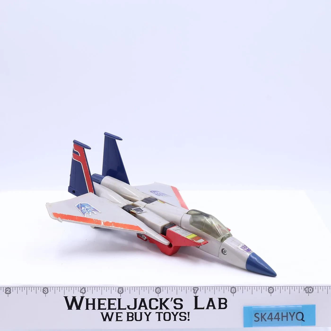 Starscream Vintage 1984 G1 Transformers Hasbro Action Figure