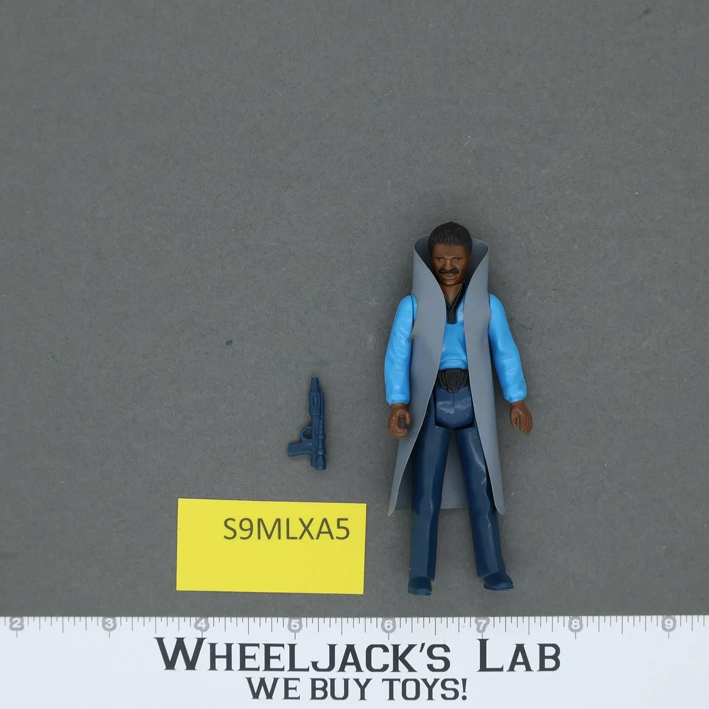 Lando Calrissian 100% Complete ESB Star Wars 1980 Kenner Figure No Repro