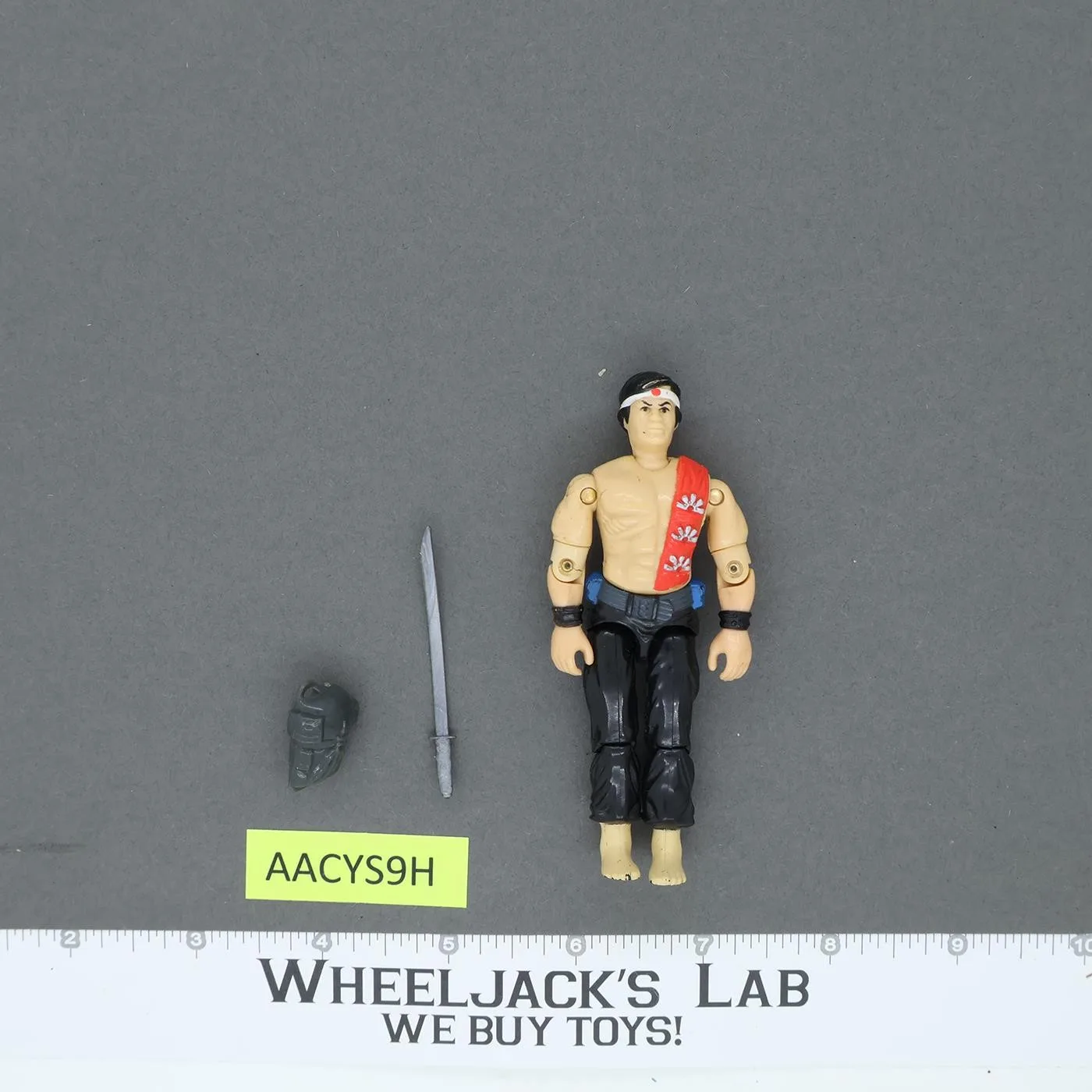 Quick Kick V1 G.I. Joe 1985 Hasbro Vintage Action Figure