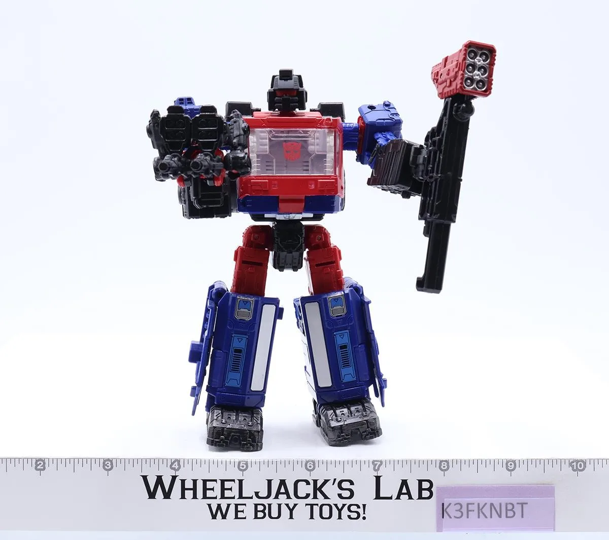 Crosshairs 100% Complete Transformers Siege WFC 2018 Hasbro Action Figure